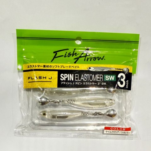 Fish Arrow Flash-J Spin Elastomer 3"SW#100