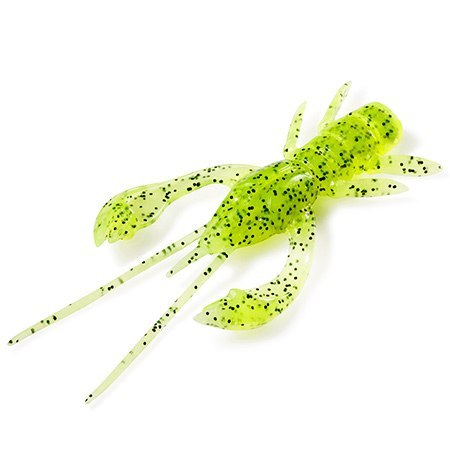 Fishup Real Craw 1,5" #055 Chartreuse Black(10szt)