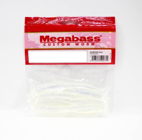 Megabass Guma Hazedon Pintail 3" LiveWakasagi10SZT