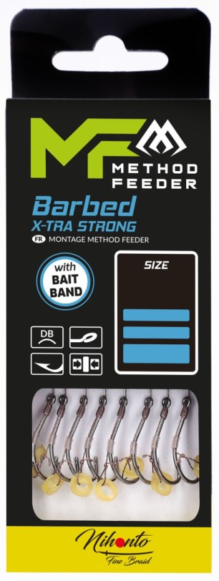 Mikado Przypon MF Plecionka z Gumką 10DB 0,12mm