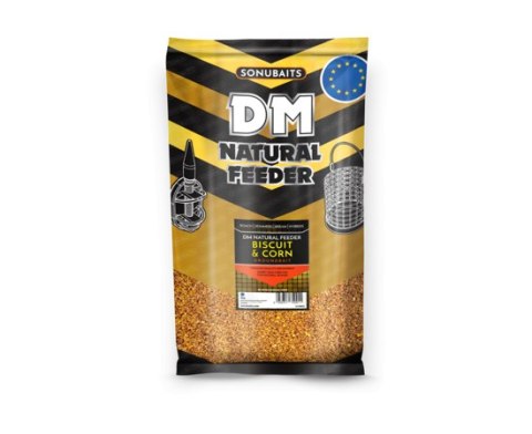 Sonubaits Zanęta DM Natural Feeder Biscuit&Corn1kg