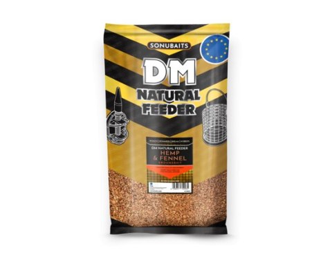 Sonubaits Zanęta DM Natural Feeder Hemp&Fennel1kg