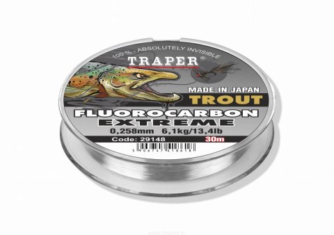 Traper Żylka Extreme Trout Fluorocarbon 0,321mm