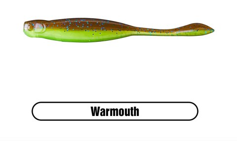 X Zone Lures Minnow 3,25" Pintail Hot Shot Warmout