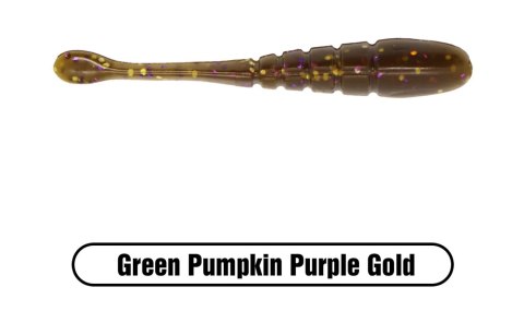 X Zone Lures Pro Series Finesse Slammer 3,25" Gree