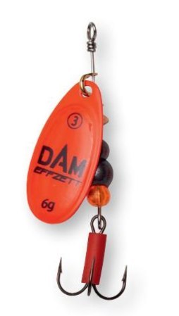 Dam Effzett Obrotówka Fluo #3 6g Red