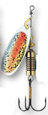 Dam Effzett Obrotówka Nature 3D #2 4g Trout