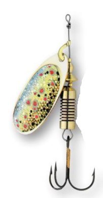 Dam Effzett Obrotówka Nature 3D #3 6g Trout