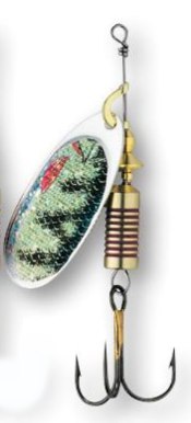 Dam Effzett Obrotówka Nature 3D #4 10g Perch