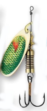 Dam Effzett Obrotówka Nature 3D #4 10g Rudd