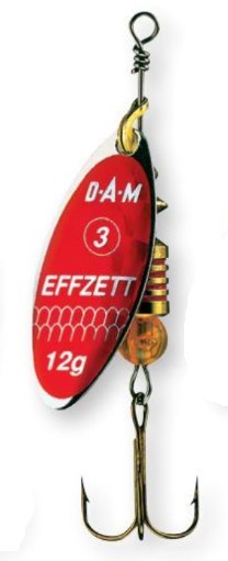 Dam Effzett Obrotówka Predator #0 3g Red