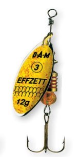 Dam Effzett Obrotówka Predator #2 7g Yellow