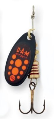 Dam Effzett Obrotówka Standard#4 12g Black Red