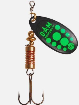 Dam Effzett Obrotówka Standard#4 4g Black Green