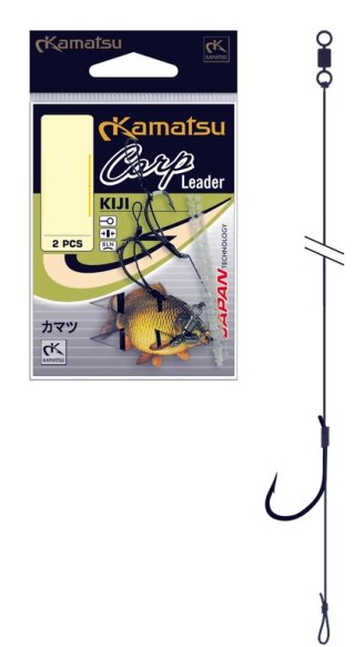 Kamatsu Haki Carp Leader Kiji 30cm 2 BLNO