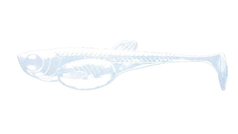 Libra Lures Bleak Slug Tail 8,2" 003 Blue Whitefis