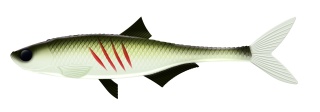 Libra Lures Embrion Shad8" 031 Olive Whitefish N