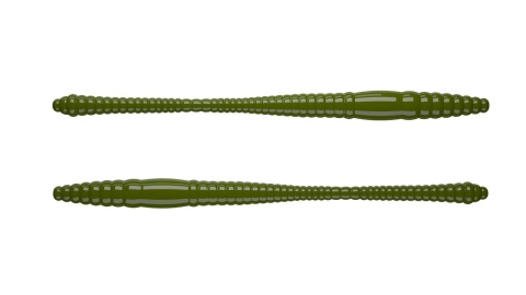 Libra Lures Embrion Twist Tail 7" 031 Olive Whitef