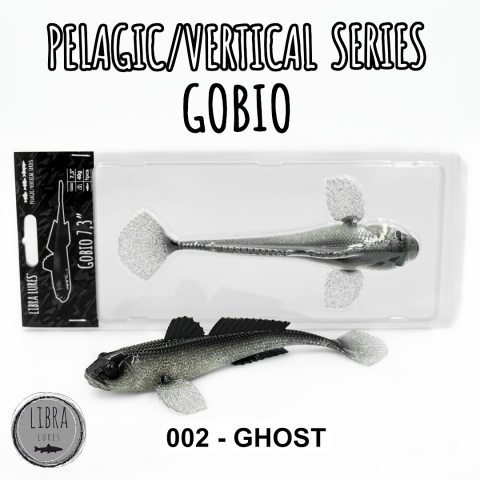 Libra Lures Gobio 7,3" 002 Ghost No Tast