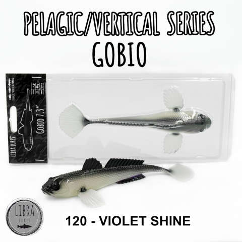 Libra Lures Gobio 7,3" 120 Violet Shine No Tast