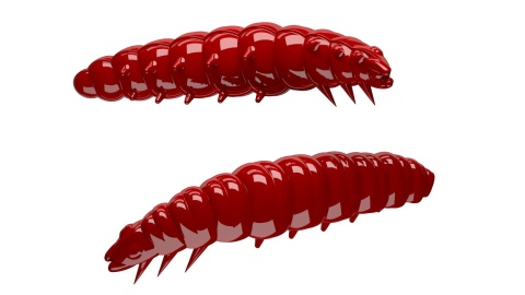 Libra Lures Larva 45mm 021 Red Ser