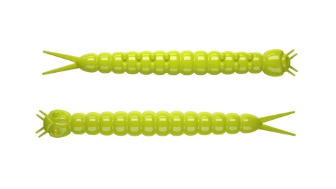 Libra Lures Slight Worm 38mm 006 Yellow Kryl
