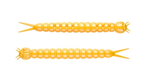 Libra Lures Slight Worm 38mm 008 Dark Yellow Ser