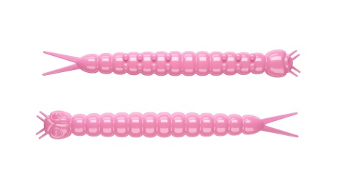 Libra Lures Slight Worm 38mm 017 Bubble Gum Kryl