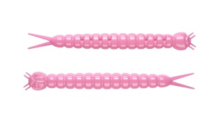 Libra Lures Slight Worm 38mm 017 Bubble Gum Ser