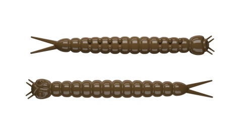 Libra Lures Slight Worm 38mm 038 Brown Kryl