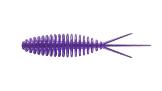 Libra Lures Turbo Worm 35mm 020 Purple With Gl No
