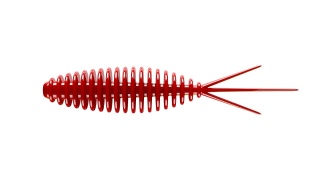 Libra Lures Turbo Worm 35mm 021 Red Ser