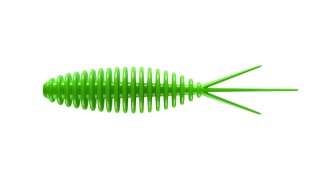 Libra Lures Turbo Worm 35mm 026 Hot Green No Taste