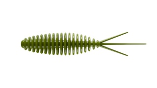 Libra Lures Turbo Worm 35mm 031 Olive Czosnek