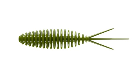 Libra Lures Turbo Worm 35mm 031 Olive No Taste