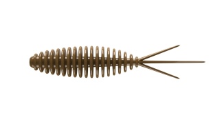 Libra Lures Turbo Worm 35mm 038 Brown Czosnek