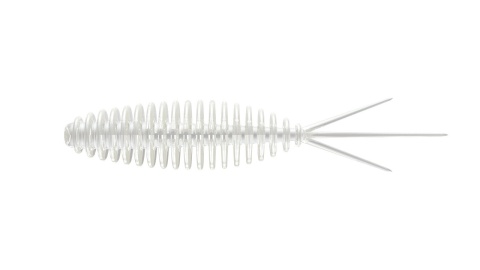 Libra Lures Turbo Worm 56mm 004 Silver Pearl No Ta