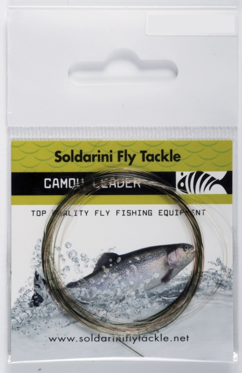 Soldarini Camou Leader 15ft 0.55-0.20mm