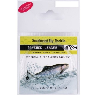 Soldarini Tapered Leader 9ft 0.12-0.42mm