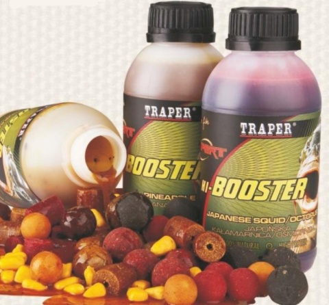 Traper Booster 350gr Czerwone Robaki