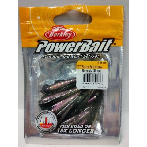 Berkley Guma Power Bait Minnow 5cm Chartreuse Shad