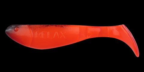 Relax Kopyto 2,5" Czarny-Pomarańczowy 10szt