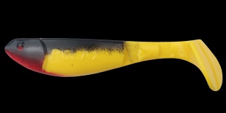 Relax Kopyto 2,5" Czarny-Żółty 10szt