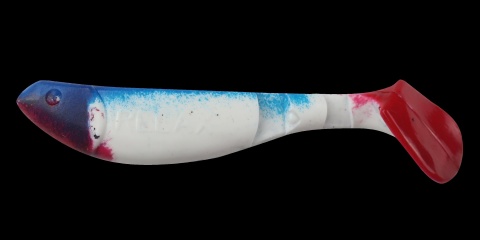 Relax Kopyto 2,5" Niebieski-Biały 10szt