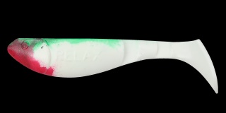 Relax Kopyto 2,5" Zielony-Biały 10szt