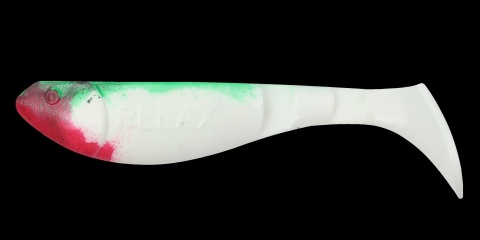 Relax Kopyto 2,5" Zielony-Biały 10szt