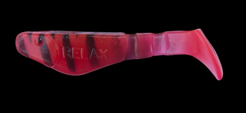 Relax Kopyto 2" Super-Czerwony-Paski-Czarny 15szt