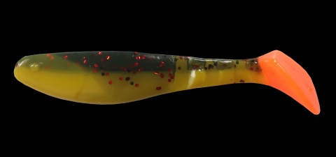 Relax Kopyto 3" Arbuz-Black-Czerw-Brok-Żółty 10szt
