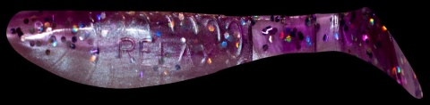 Relax Kopyto 3" Fioletowy-Holo-Brok-Bia 10szt