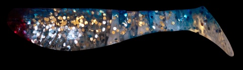 Relax Kopyto 3" Nieb-Przezr-Srebro-Brok 10szt